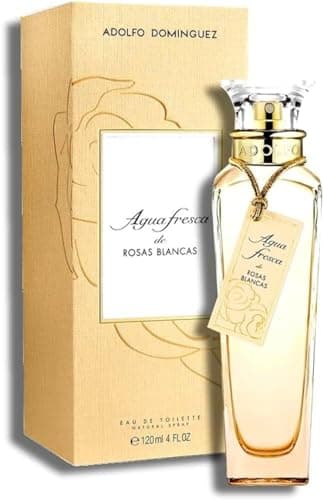 Image of Adolfo Dominguez Aqua Fresca De Rosas Blancas Eau De Toilette for Women, 200 ml