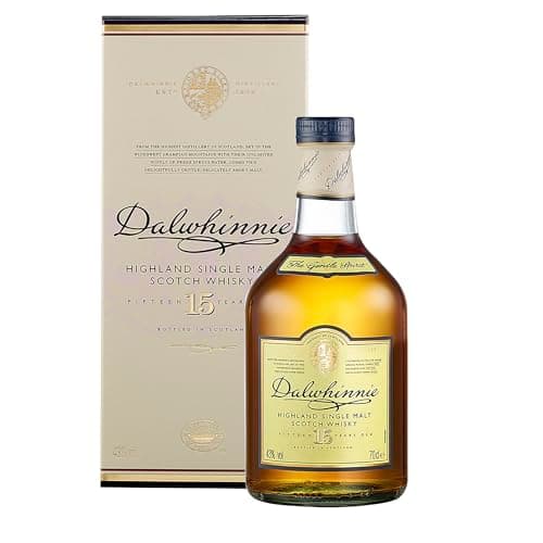 Image of Dalwhinnie 15 Year Old Single Malt Scotch Whisky | 43% vol | 70cl | Scottish Highlands | Smooth & Aromatic | Malty Sweet Flavours & Smoky Warmth | with Gift Box