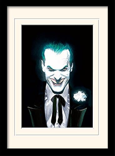 Image of DC Comics "Joker Suited" Mounted And Framed Print, 30 x 40 cm