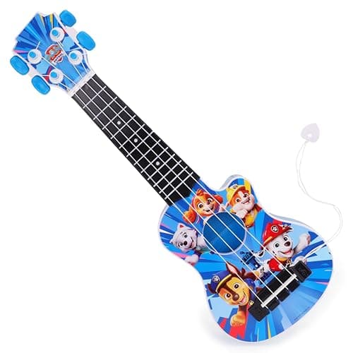 Image of Toyland® 40cm (16“) Paw Patrol My First Guitar with Plectrum Attached - Tune & Play Instrument - Kids Fun Musical Toy - Ages 3+