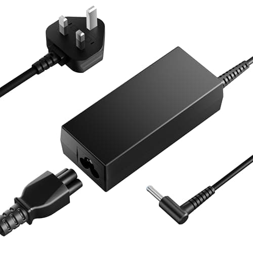 Image of 65W 19,5V 3,33A Laptop Charger for HP Pavilion x360 14 15 17,Envy 13 15,Stream 11 13 14, Elitebook 840 850 845 830 820 G8/G7/G6/G5/G4/G3,Probook 430 440 450 455 470 250 Adapter Power Cord(4.5x3.0mm)