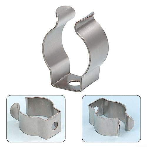 Image of 6mm Emiif Tool Spring Terry Clips 6-28mm Tool Storage Terry Clip Spring Broom Holder Open Type