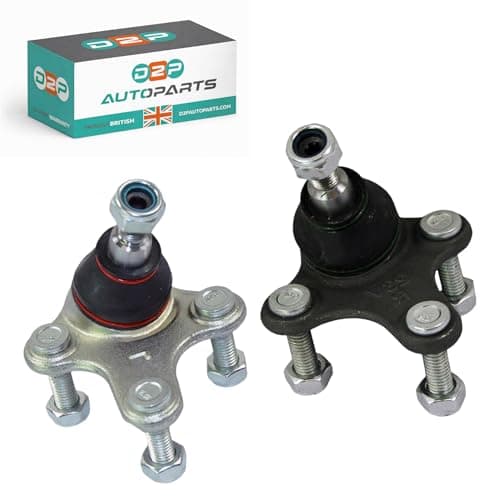 Image of D2P Front Lower Suspension Ball Joints (Left Or Right) | For VW Golf Tiguan Touran & Audi Q2 Q3 A1 A2 | OEM Quality Replacement 1K0407365C