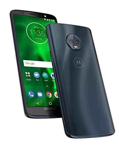 Image of motorola moto g6 5.7-Inch Android 8.0 Oreo UK Sim-Free Smartphone with 3GB RAM and 32GB Storage (Single Sim) - Deep Indigo (Renewed)