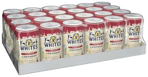 Image of R Whites Raspberry Lemonade 330ml (Pack 24)