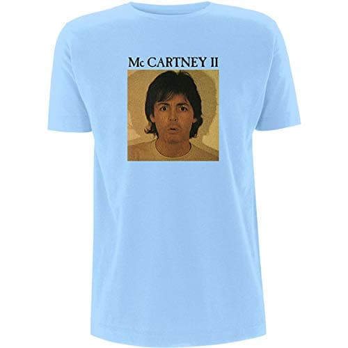 Image of Paul McCartney McCartney Ii Official Tee T-Shirt Mens Unisex (X-Large) Blue