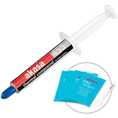 Image of Akasa Performance Compound 455 Kit | TIM Wipe Kit | Thermal Paste Remover | Thermal Compound | TIM Wipes | Tech for Techs Recommended | Ideal for CPU, GPU, Heatsink | AK-TCW-03