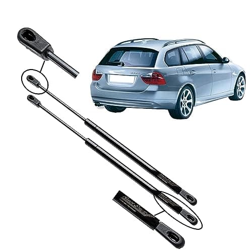 Image of Ramor Strutz 2x Tailgate Gas Struts Compatible with a BMW 3 Series Touring E91 2004-2012. Tailgate Gas Springs Replacement for 51247127875 and others.
