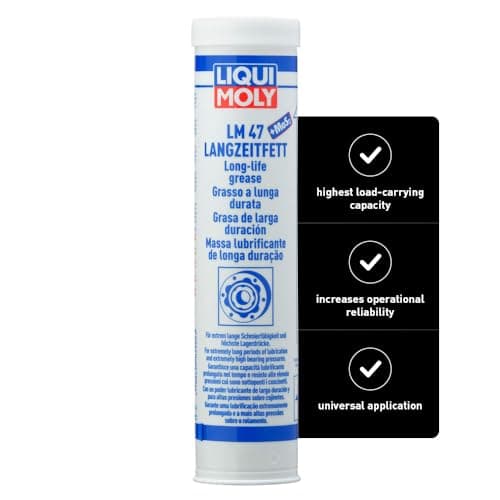 Image of LIQUI MOLY LM 47 Long-Life Grease + MoS2 | 400 g | Lithium fat | SKU: 3520