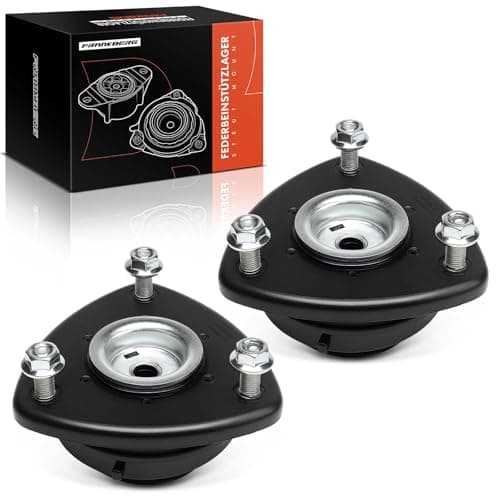 Image of Frankberg 2x Strut Mount Front Both Side Compatible with 3 BM BN 2 DJ DL CX-3 DK CX-5 KF 6 Estate GJ GL Replace# KD3534380C