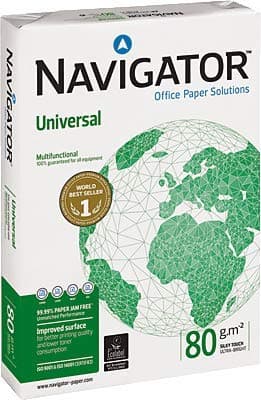 Image of Navigator Universal A3 80Gsm White Pk5