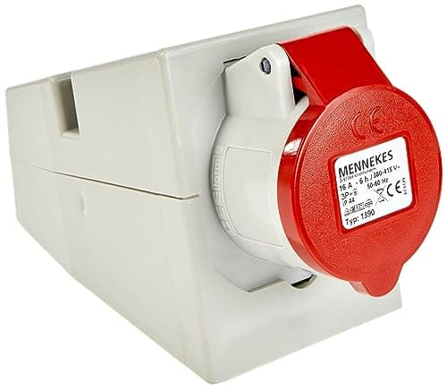 Image of AS – Schwabe 60578 CEE Wall Socket 400 V 16 A/4-Pin, IP44