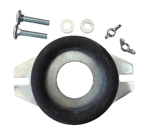 Image of PlumbEZ Ideal Close Coupling Kit for Close Coupled Toilets | Includes Bolt & Donut Gasket Plate Toilet Fixing Kit | Toilet Cistern Flush Parts for Efficient Toilet Cistern Maintenance and Repair