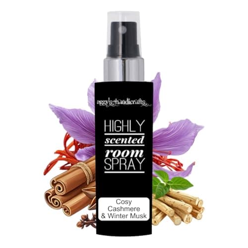 Image of COSY CASHMERE & WINTER MUSK Handmade Highly Scented Room Spray Mist Air Freshener for Home