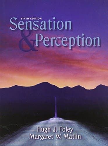 Image of Sensation and Perception with MyPsychKit (5th Edition) by Hugh J. Foley (2010-05-01)
