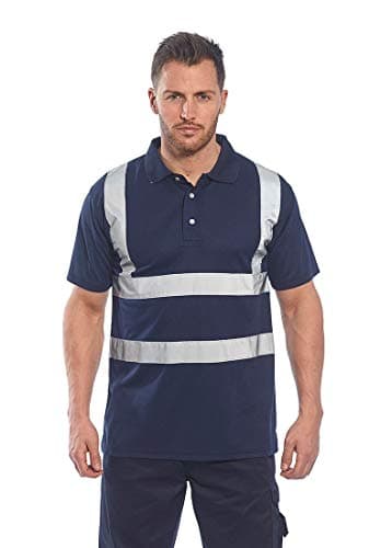 Image of Portwest Iona Poloshirt, Size: XXL, Colour: Navy, F477NARXXL