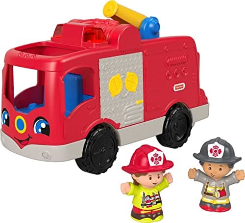 Image of Fisher-Price Little People, Helping Others Fire Truck