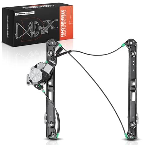 Image of Frankberg Window Regulator with Motor Front Right Compatible with 3 Series E46 316 318 320 323 325 328 330 1998-2005 51337020660