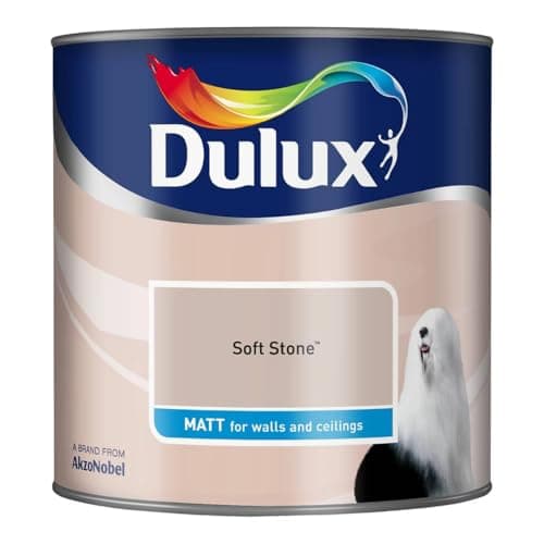 Image of Soft Stone Walls & Ceilings Matt Emulsion Paint 2.5L – Smooth Creamy Finish, Quick Dry, Low VOC, Easy Application for Interior Walls & Ceilings