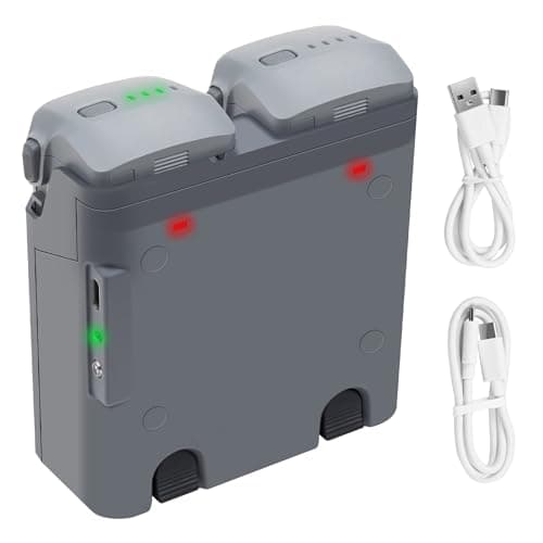 Image of LYONGTECH Battery Two-way Charger Hub for DJI Air 3S,Air 3 Drone, Storage Charging Mode,Charge Two Batteries in Sequence Accessories