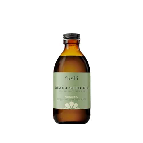 Image of Fushi Organic Black Seed Oil 250ml | High Strength 100% pure Cold & Fresh-Pressed Seed Oil Food-grade For Dry, Itchy & Irritated Hair & Skin | Sustainably Sourced | Manufactured in the UK