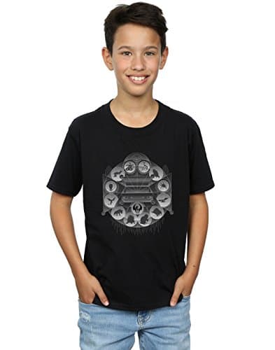 Image of Absolute Cult Fantastic Beasts Boys MACUSA Beasts T-Shirt Black 9-11 Years
