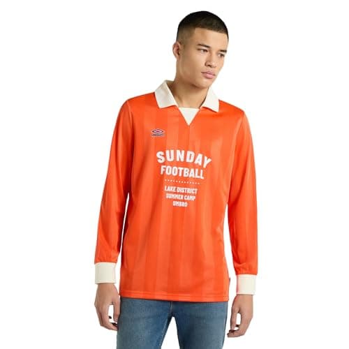 Image of Umbro Mens Football Shirt (S) (Bright Orange)