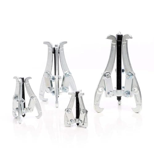 Image of XPOtool 4-pcs Set of Professional 3-jaws Gear Puller Universal Bearing Removal Internal External