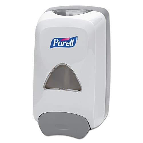 Image of PURELL FMX-12 Push-Style Hand Sanitizer Foam Dispenser, Dove Grey, for 1200 mL PURELL FMX-12 Hand Sanitizer Foam Refill (Pack of 1) - 5120-06