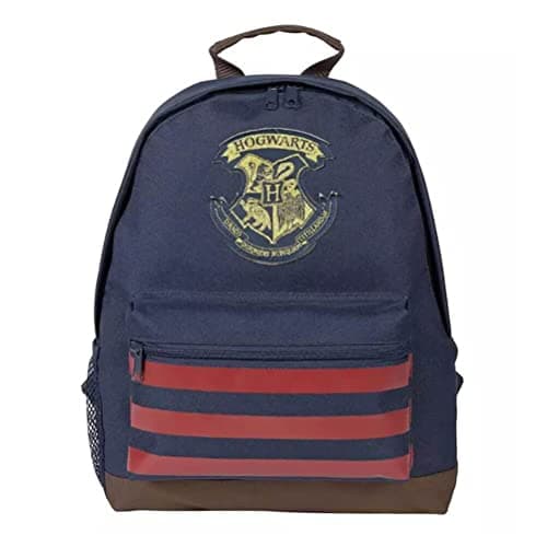 Image of Children's Harry Potter Hogwarts Crest Backpack, Multicolour, Retro, Multicolour, Retro 36 x 26cm Approx.