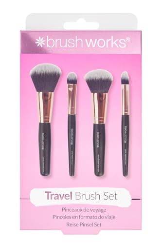 Image of Brushworks Travel Makeup Brush Set