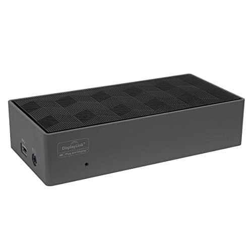 Image of Targus USB-C Universal DV4K Docking Station with 100W Power, Black (DOCK190EUZ) (Renewed)