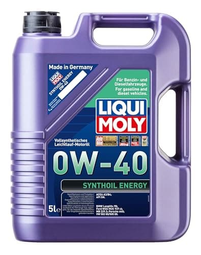 Image of WOL SAE 0W40 Fully Synthetic API SN Synthoil Energy Engine Oil 9515 ACEA A3/B4 Car Oil (5L)