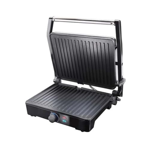 Image of Quest 34359 2-in-1 Health Grill & Panini Press/Non-Stick Healthy Grilling/Adjustable Temperature Dial / 180° Floating Hinge/Overheat Protection / 2000W