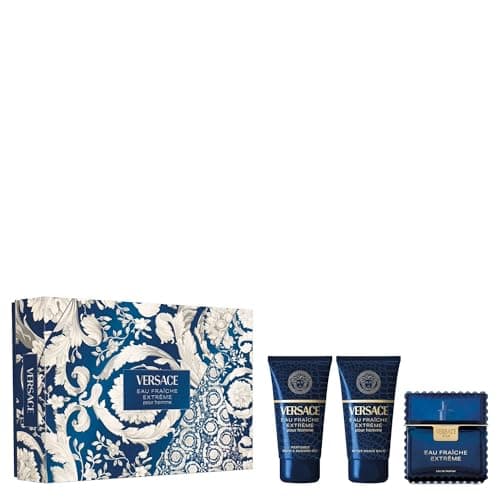Image of Versace Eau Fraiche Extreme Eau de Parfum Gift Set 2025-50ml EDP, 50ml Shower Gel and 50ml After Shave Balm
