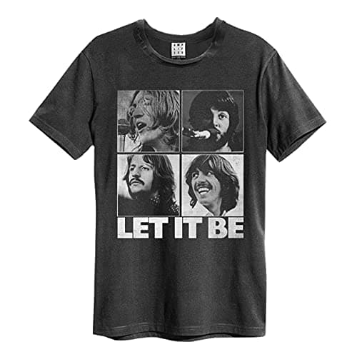 Image of Amplified The Beatles Let It Be Vintage T-Shirt - XX-Large Black
