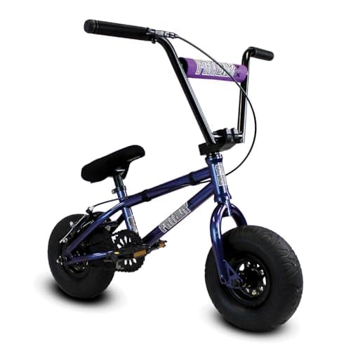 Image of Fatboy Mini BMX Pro Model with 3pc Crank or Assault Model - New Riot Entry Level Mini BMX with 1-pc Crank (Pro-Purple Smash)