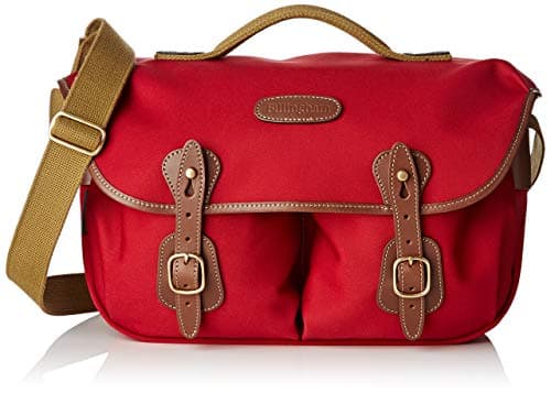 Image of Billingham Hadley Pro Camera Bag (Burgundy Canvas / Chocolate leather)