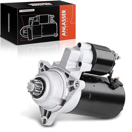 Image of Frankberg Starter Motor 2.0KW Compatible with Ibiza II 6K1 1.9L Diesel 1993-1996 Transporter IV 1.8L-2.8L Diesel 1990-2003 Replace# 02B-911-023D