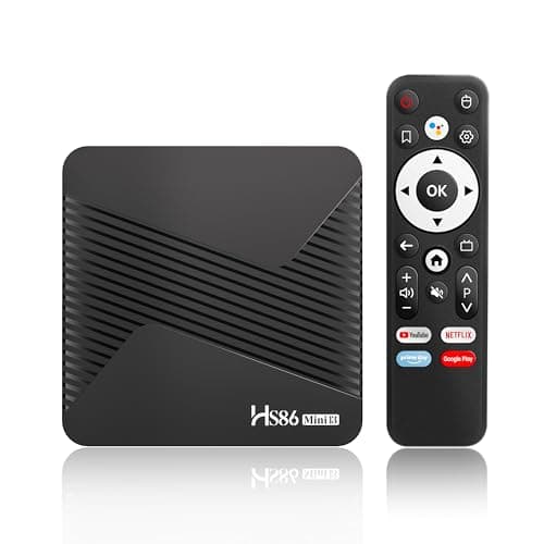 Image of Android 14.0 TV Box, Powered by RK3528A Quad-Core Processor, 4GB RAM 32GB ROM, Supports 4K Ultra HD, 2.4G/5G Dual-Band Wi-Fi 6 and BT 5.4 Smart TV Box