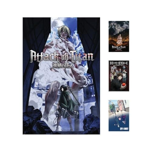 Image of Pyramid ATTACK ON TITAN S3 FEMALE TITAN APPROACHES Poster - 61 x 91.5 cm