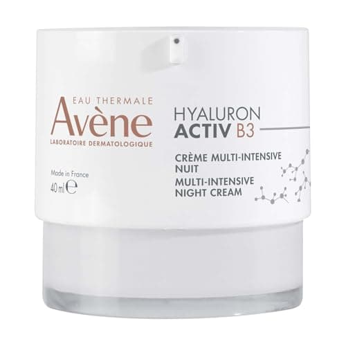 Image of Avène Hyaluron Activ B3 Multi-Intensive Night Cream 40ml, Firming Night Cream for Ageing Skin, Anti Ageing, Cell Renewal, Hyaluronic Acid, Niacinamide