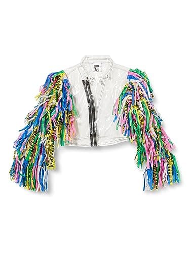 Image of Amscan 9906747 - Women's Official DC Comics Harley Quinn Birds of Prey Jacket Adults Fancy Dress Costume Size: 14-18