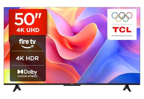 Image of TCL 50PF650K 50-inch 4K Ultra HD, HDR TV, Smart LED Fire TV (Dolby Vision, Dolby Atmos, DTS, HDR 10, Alexa built-in, Airplay2, Miracast)