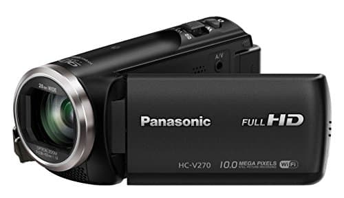Image of Panasonic HC-V270EB-K Full HD Camcorder (50x Optical Zoom)