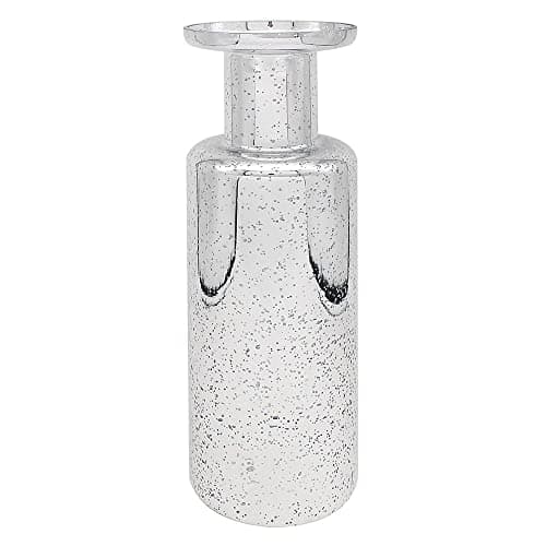 Image of LEONARDO Silver Mirror Sparkle Vase Medium
