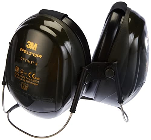 Image of 3M PELTOR Optime II Earmuffs, 31 dB, Green, Neckband, H520B-408-GQ