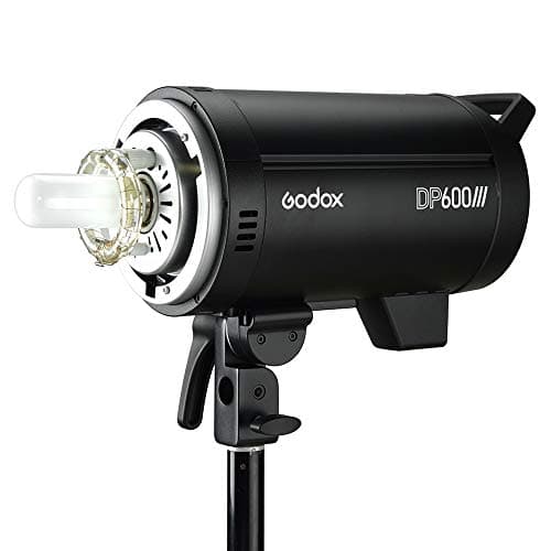 Image of Godox DP600III Professional Studio Flash, 220V 600Ws GN80 5600K, 1s Quick Recycle Time 2.4G Wireless X System with Bowens Mount 150W Modeling Lamp, Outstanding Output Stability(DP600III)