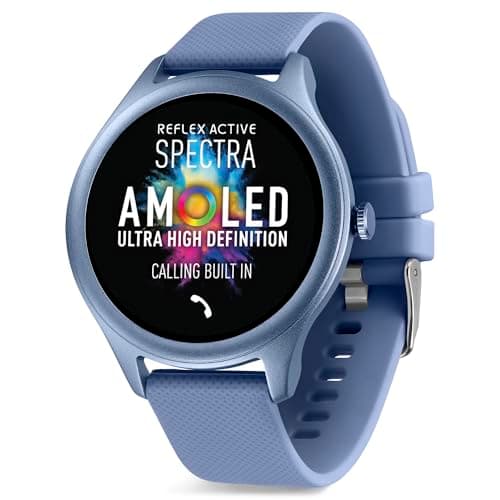 Image of Reflex Active Spectra AMOLED Calling Smart Blue Strap Watch