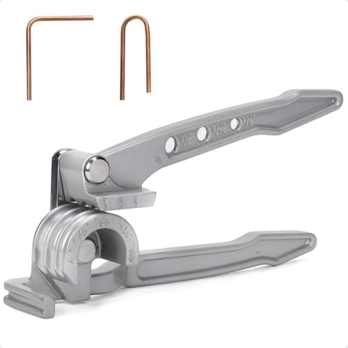 Image of iCrimp 3-in-1 Pipe Bender 6-10 mm Aluminium Lightweight Precise Bending Angle up to 180° & Radius 24 mm Ideal for Heating, Plumbing & Air Conditioning Installation